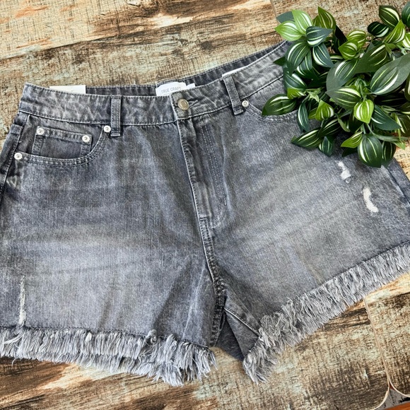 True Craft Pants - 🆕 Women’s Juniors TRUE CRAFT High-waisted Jean Shorts | #A7
